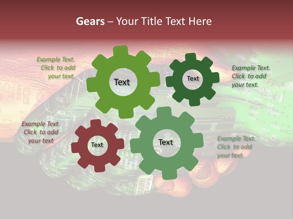 Artificial Agreement Circuit PowerPoint Template