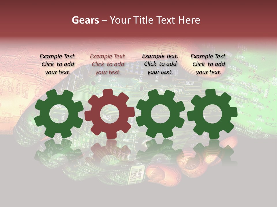Artificial Agreement Circuit PowerPoint Template