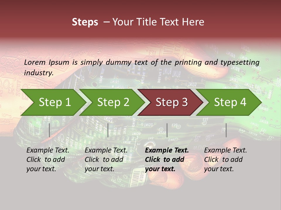 Artificial Agreement Circuit PowerPoint Template