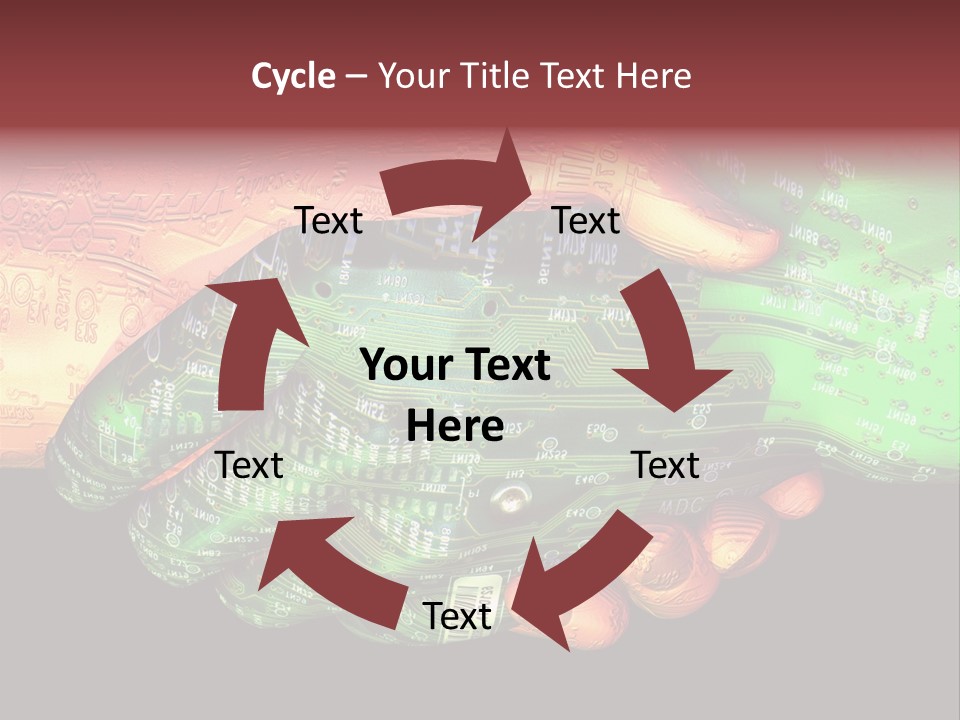 Artificial Agreement Circuit PowerPoint Template