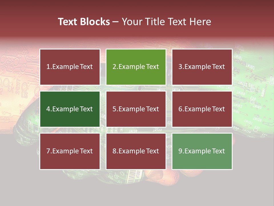 Artificial Agreement Circuit PowerPoint Template