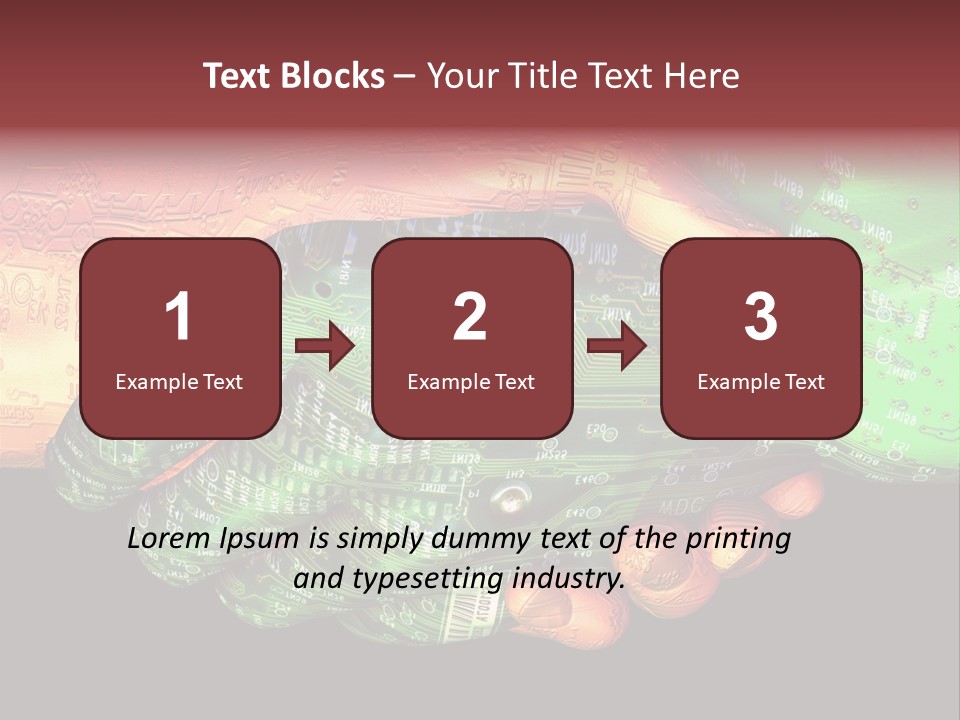 Artificial Agreement Circuit PowerPoint Template