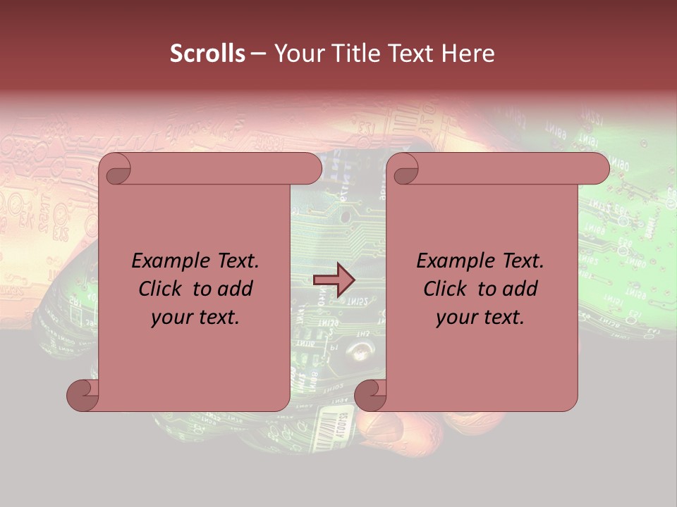 Artificial Agreement Circuit PowerPoint Template