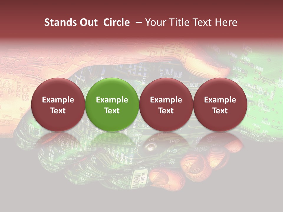 Artificial Agreement Circuit PowerPoint Template