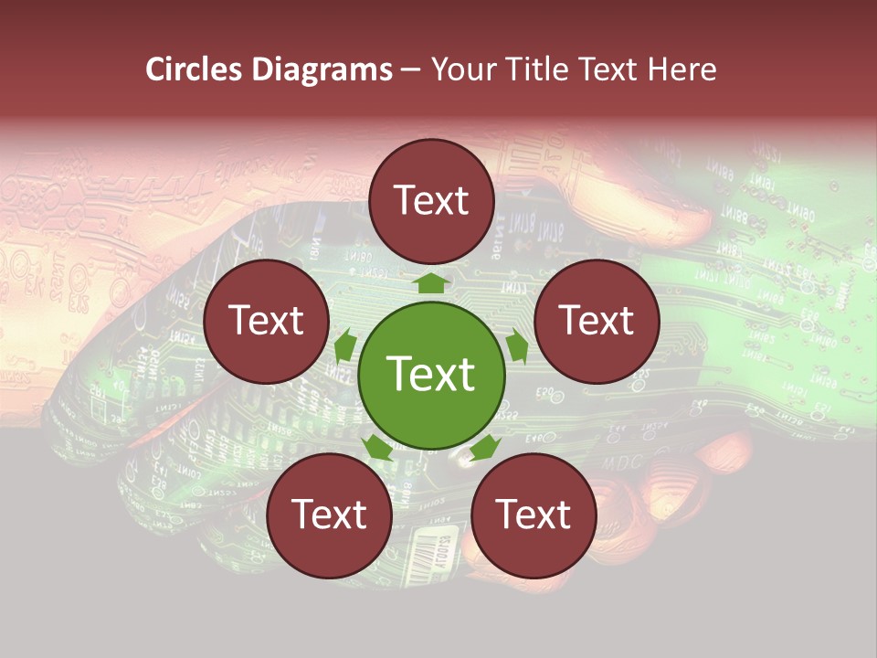 Artificial Agreement Circuit PowerPoint Template