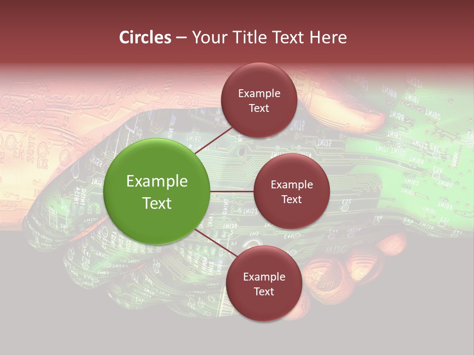 Artificial Agreement Circuit PowerPoint Template