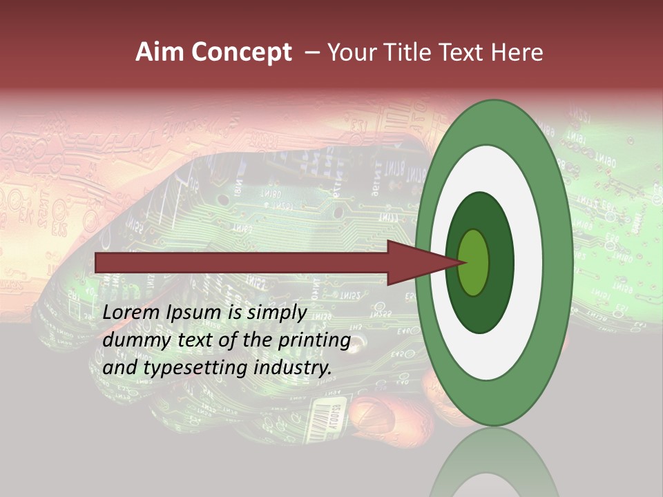 Artificial Agreement Circuit PowerPoint Template