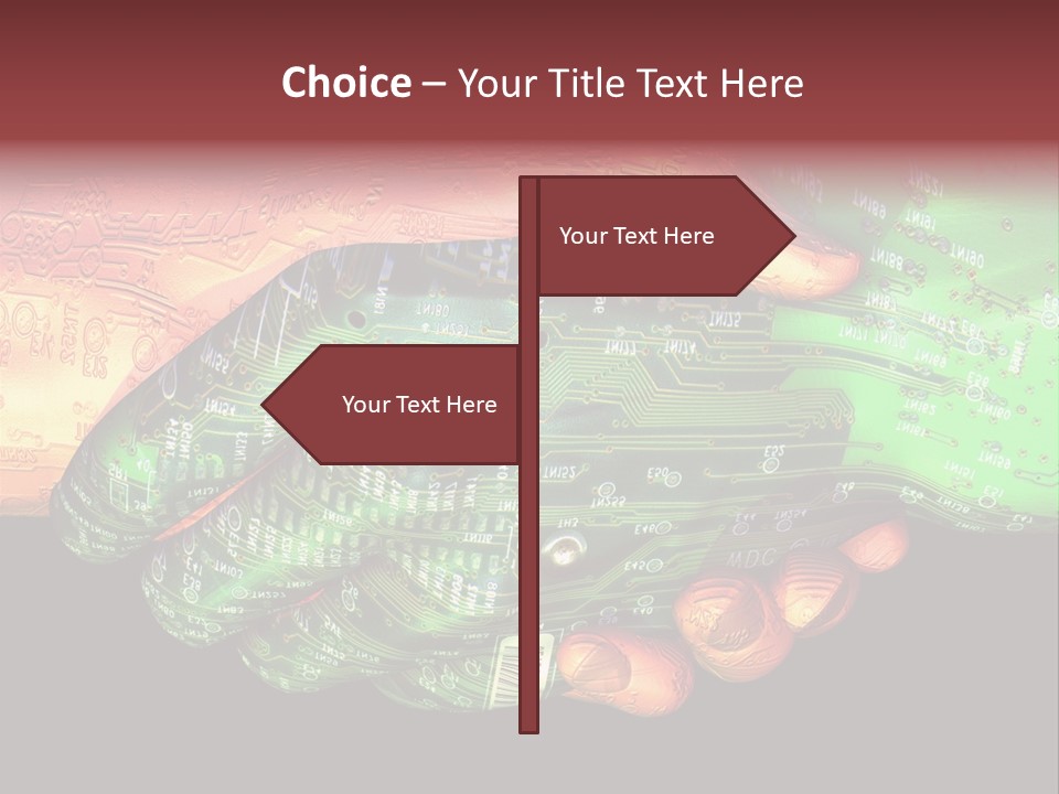 Artificial Agreement Circuit PowerPoint Template