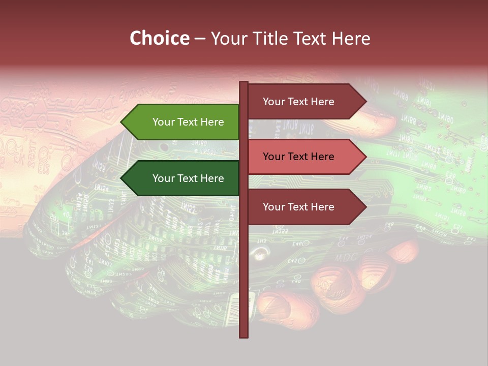 Artificial Agreement Circuit PowerPoint Template