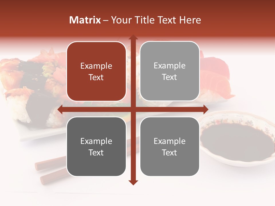 East Seafood Restaurant PowerPoint Template