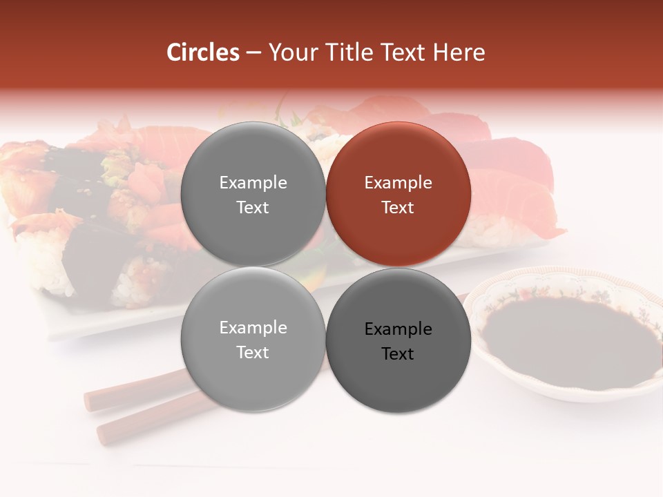 East Seafood Restaurant PowerPoint Template