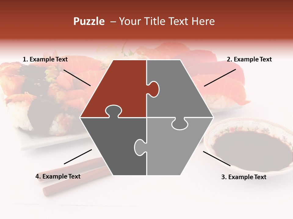 East Seafood Restaurant PowerPoint Template