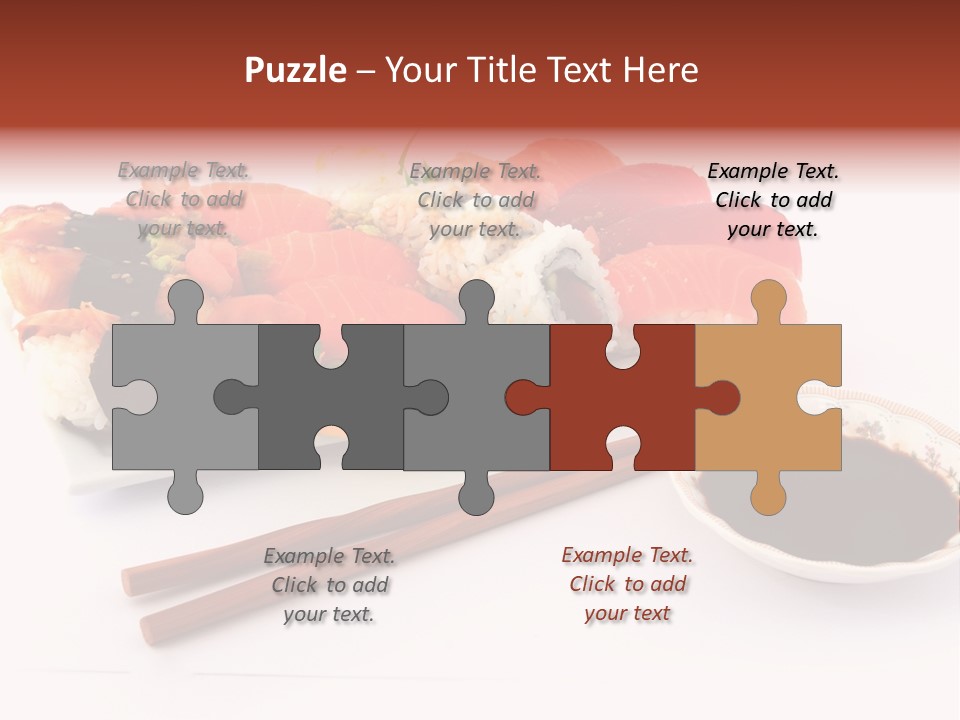 East Seafood Restaurant PowerPoint Template