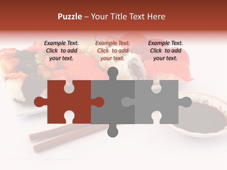 East Seafood Restaurant PowerPoint Template