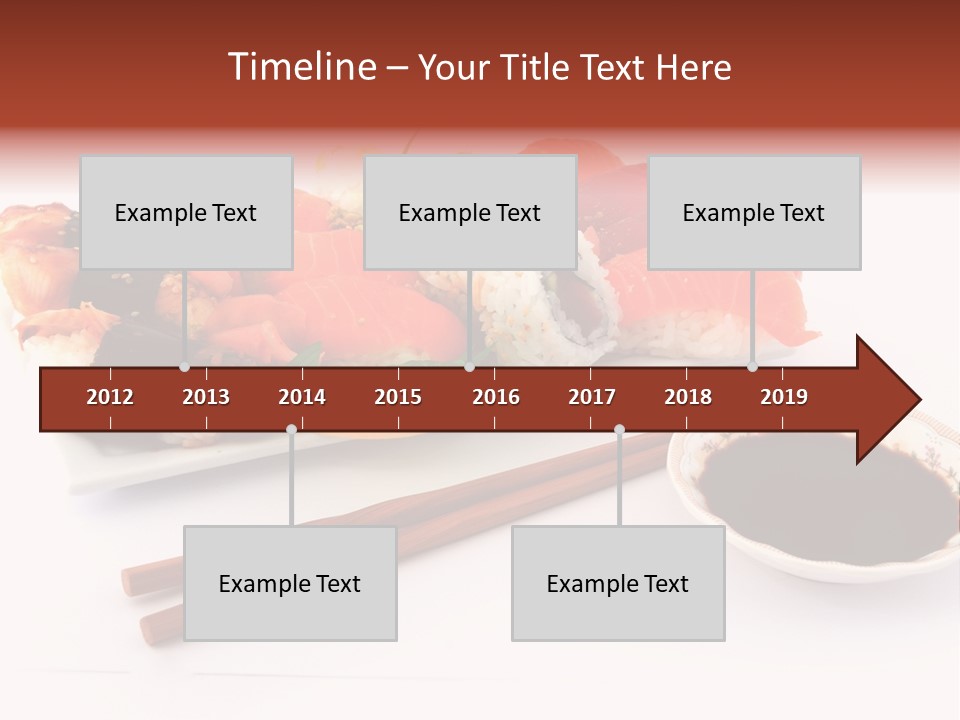 East Seafood Restaurant PowerPoint Template