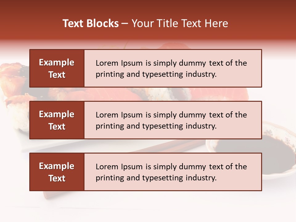 East Seafood Restaurant PowerPoint Template