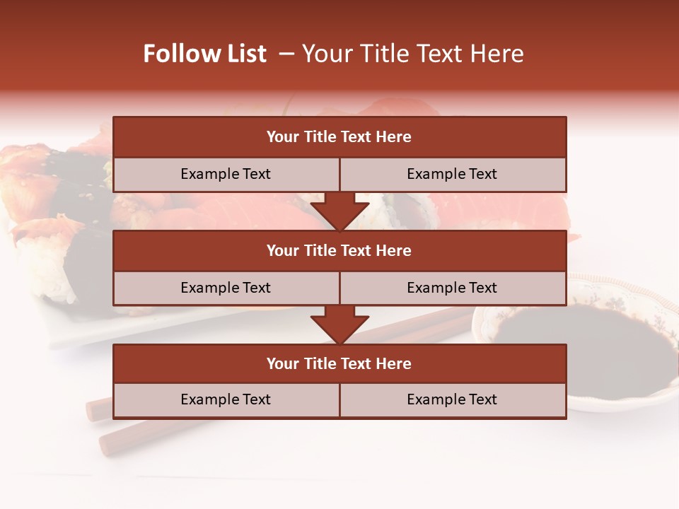 East Seafood Restaurant PowerPoint Template