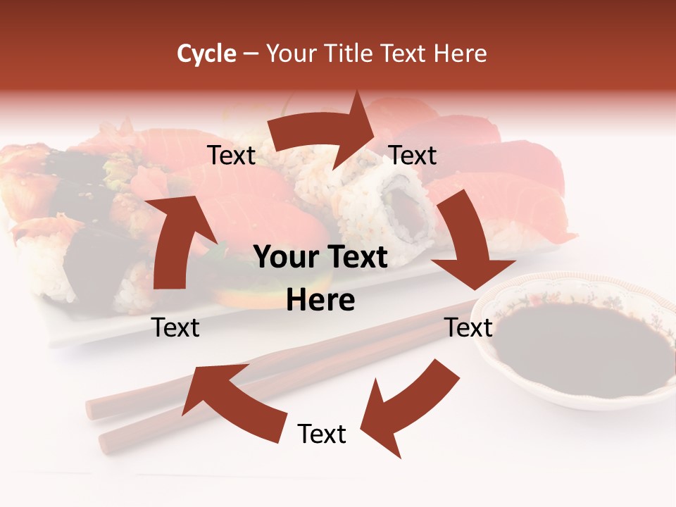 East Seafood Restaurant PowerPoint Template