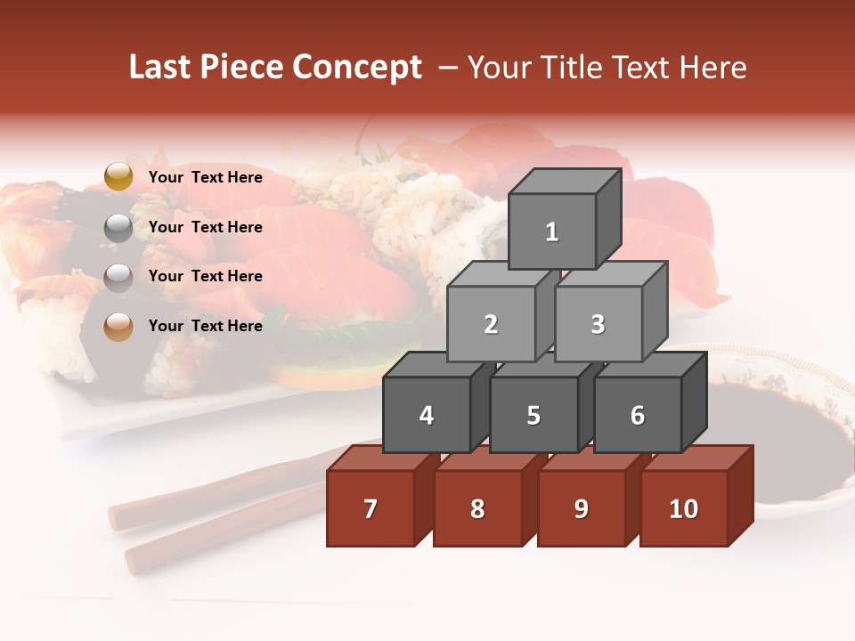 East Seafood Restaurant PowerPoint Template