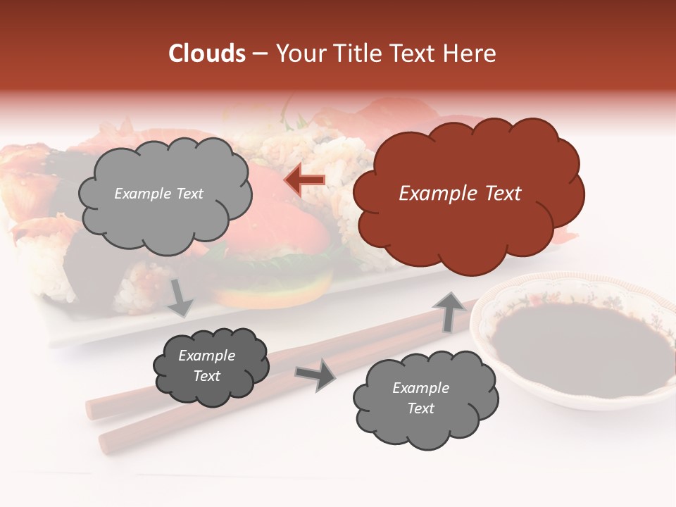 East Seafood Restaurant PowerPoint Template