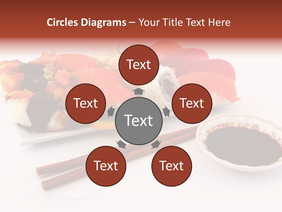 East Seafood Restaurant PowerPoint Template