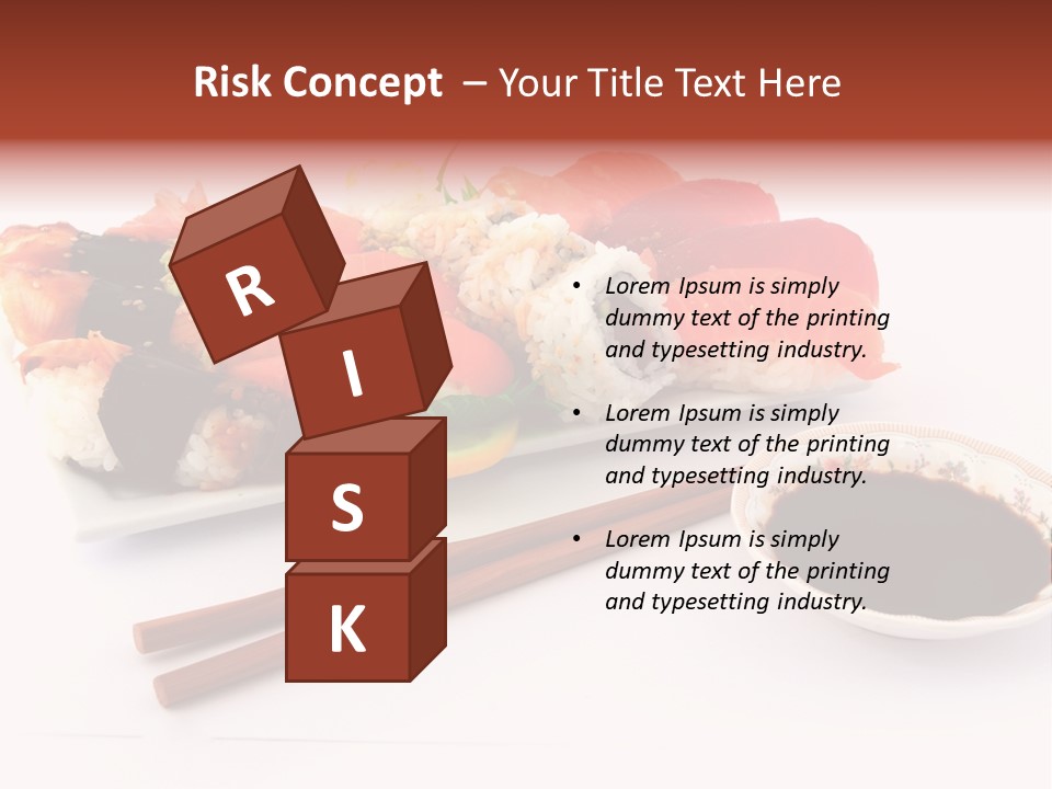 East Seafood Restaurant PowerPoint Template