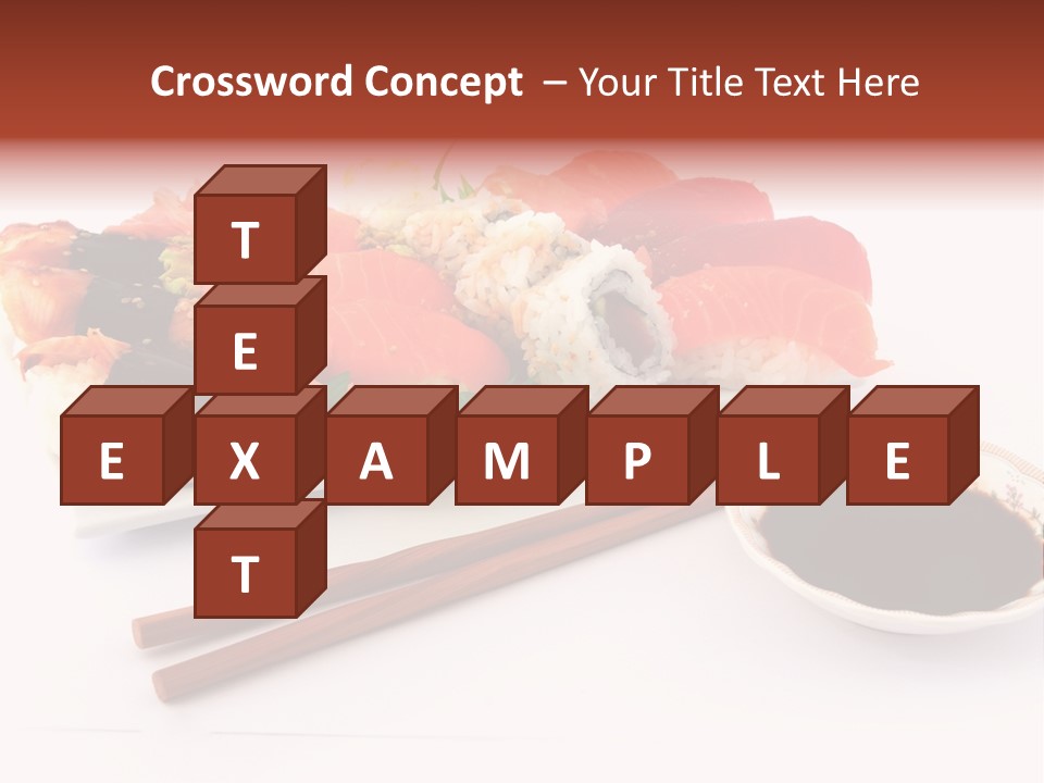 East Seafood Restaurant PowerPoint Template