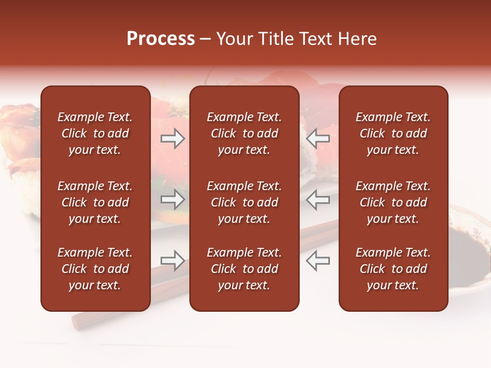 East Seafood Restaurant PowerPoint Template