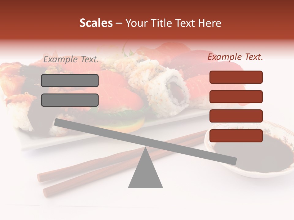 East Seafood Restaurant PowerPoint Template