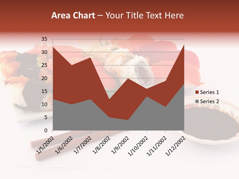 East Seafood Restaurant PowerPoint Template