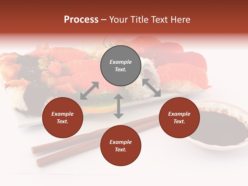 East Seafood Restaurant PowerPoint Template