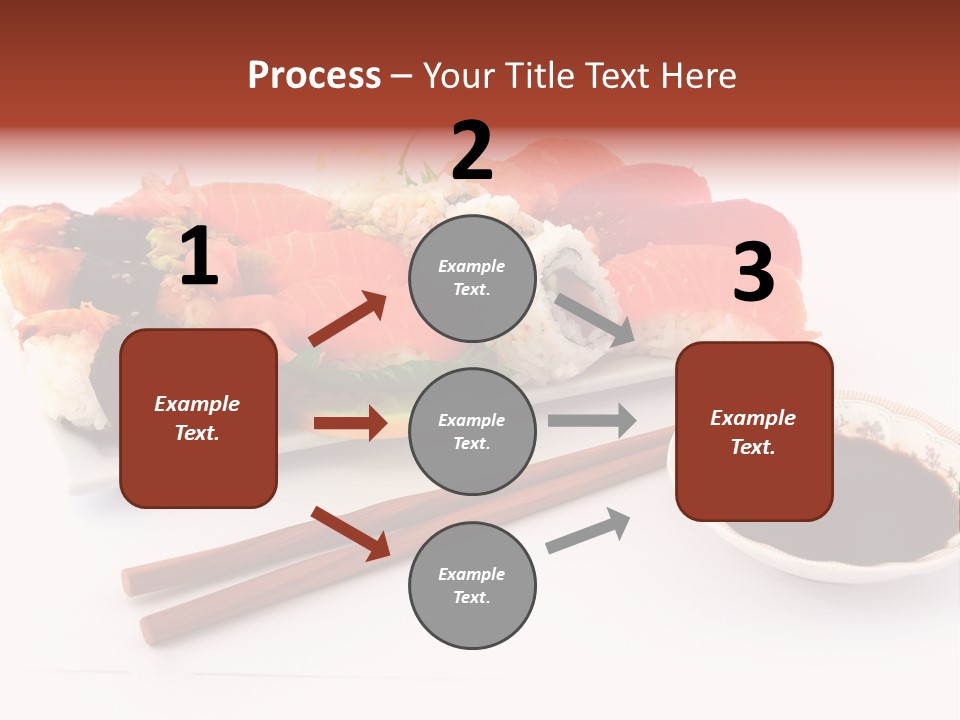 East Seafood Restaurant PowerPoint Template