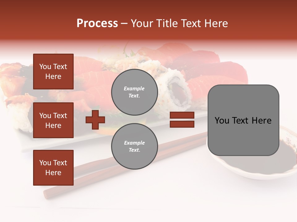 East Seafood Restaurant PowerPoint Template