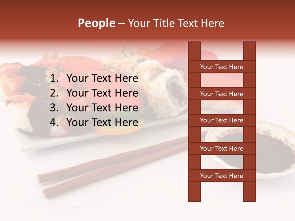 East Seafood Restaurant PowerPoint Template