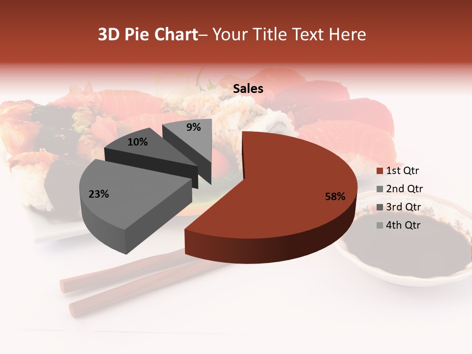 East Seafood Restaurant PowerPoint Template