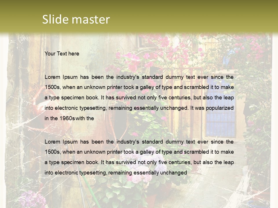 Crete Oil Greek PowerPoint Template