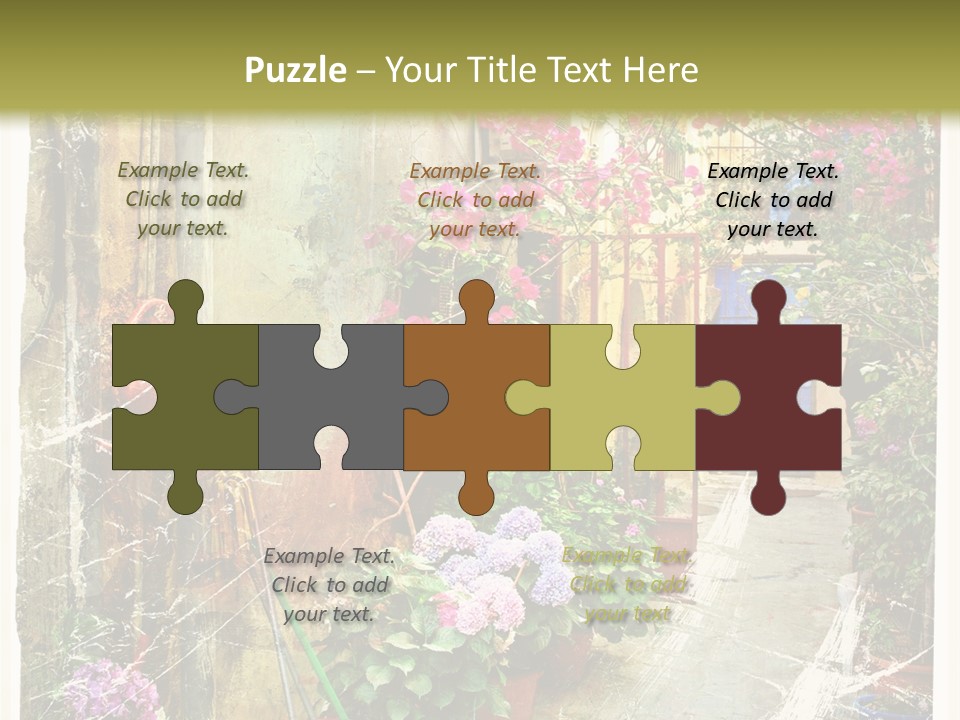 Crete Oil Greek PowerPoint Template