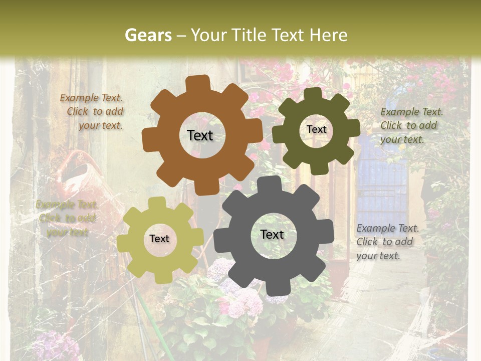 Crete Oil Greek PowerPoint Template