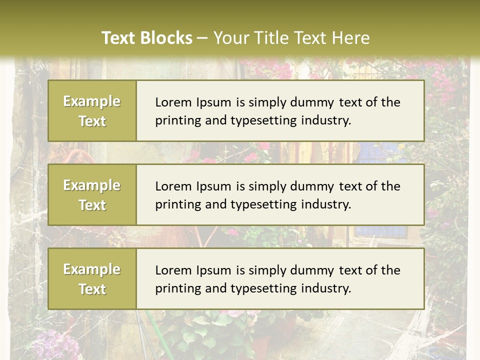 Crete Oil Greek PowerPoint Template