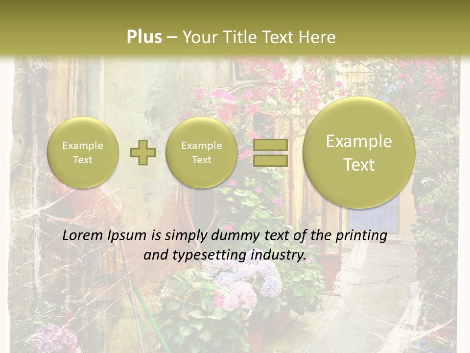 Crete Oil Greek PowerPoint Template