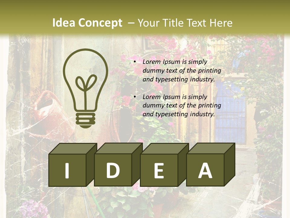 Crete Oil Greek PowerPoint Template