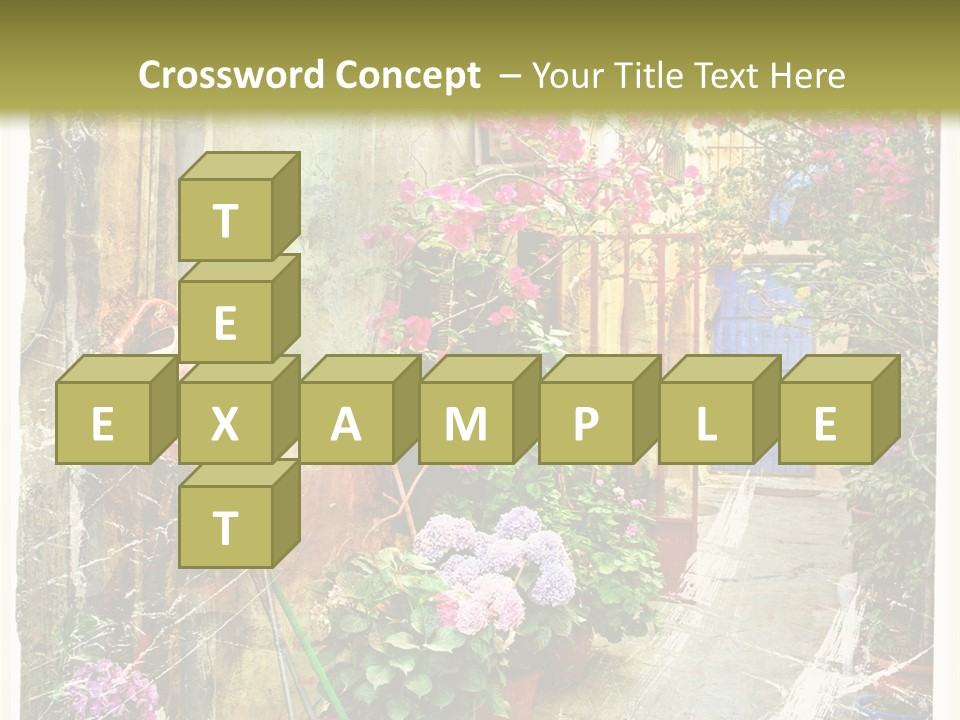 Crete Oil Greek PowerPoint Template