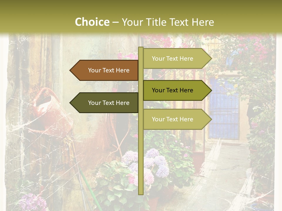 Crete Oil Greek PowerPoint Template