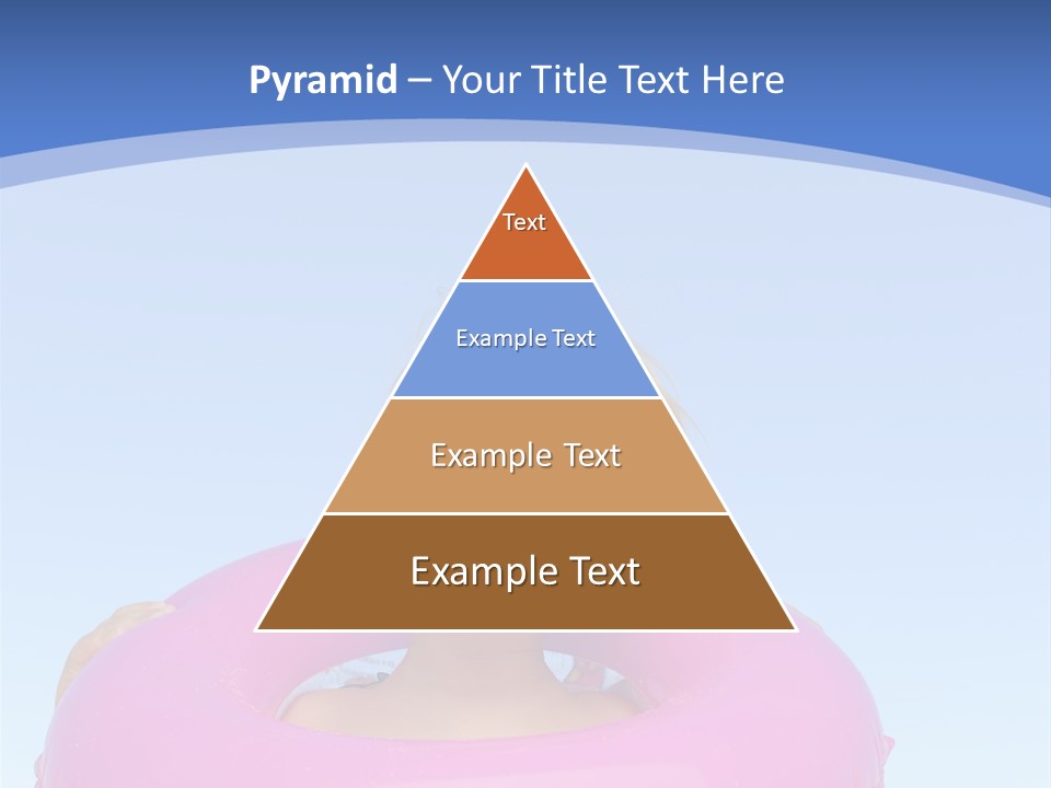 Posing Toy Blue PowerPoint Template