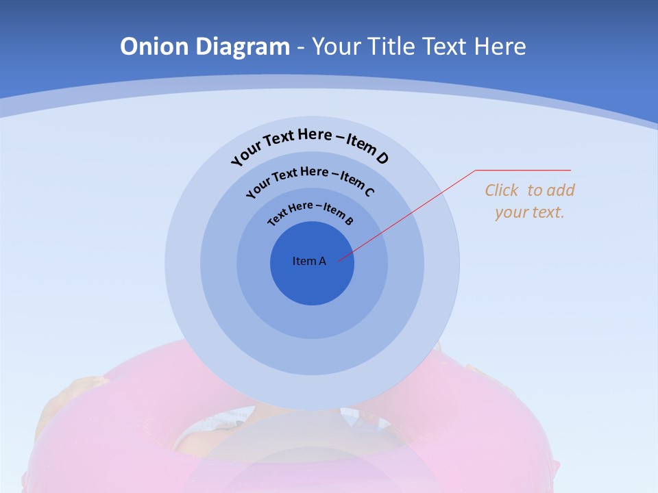 Posing Toy Blue PowerPoint Template