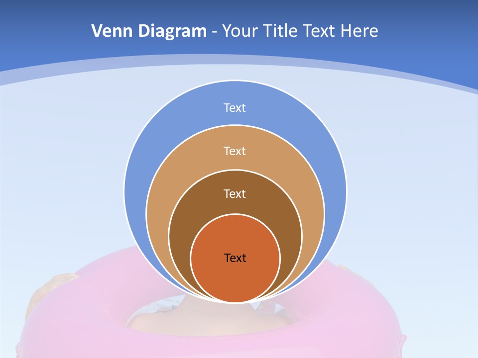 Posing Toy Blue PowerPoint Template