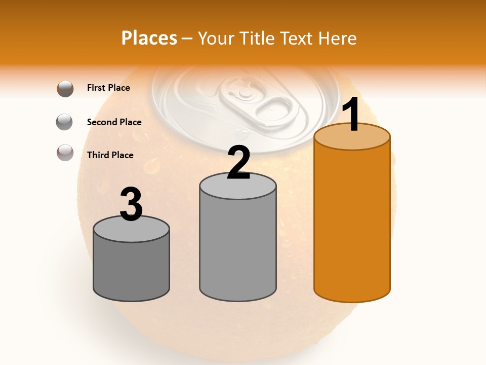 Canned Silver Yellow PowerPoint Template