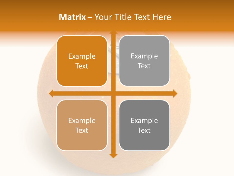 Canned Silver Yellow PowerPoint Template