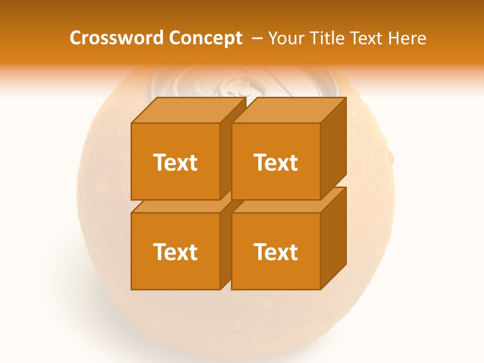 Canned Silver Yellow PowerPoint Template