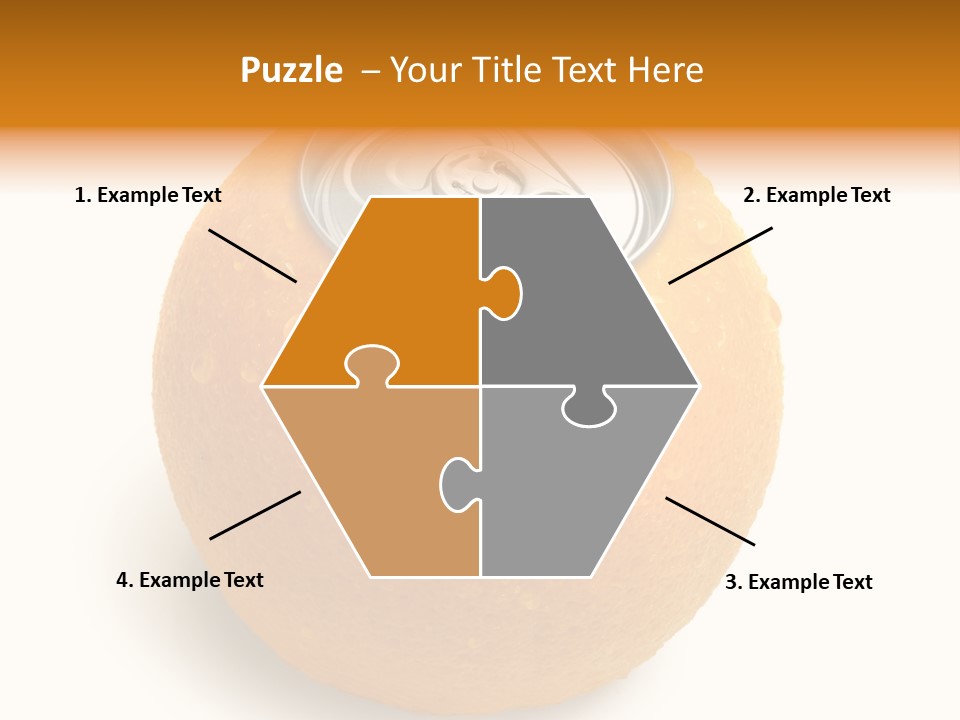 Canned Silver Yellow PowerPoint Template